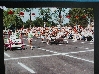 Bed Races at First Burger Fest